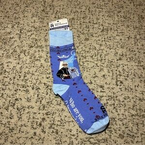 NWT Sock Religious St. Maximilian Kolbe 70% Cotton Socks Size 7-12 Women’s